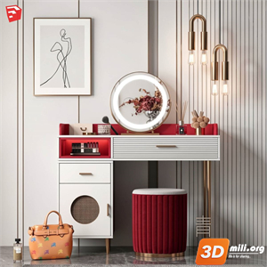 Dressing Table Skp Files 